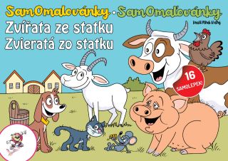 Obrázek z SamoOmalovánky Zvířata ze statku 